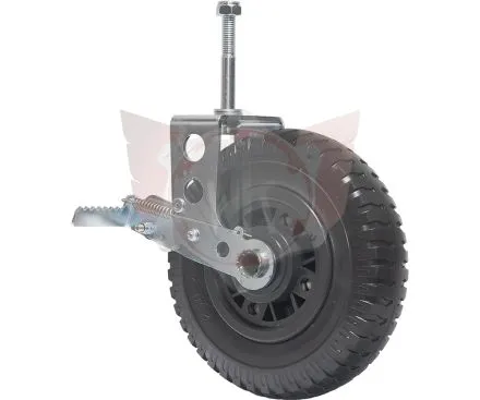 VORDERRAD PU 2.50/4 DN220mm MIT BREMSE UND