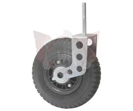 VORDERRAD PU 2.50/4 DN220mm MIT BEFESTIGUNG
