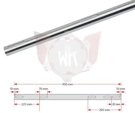 ACHSE 950x30x5mm HART
