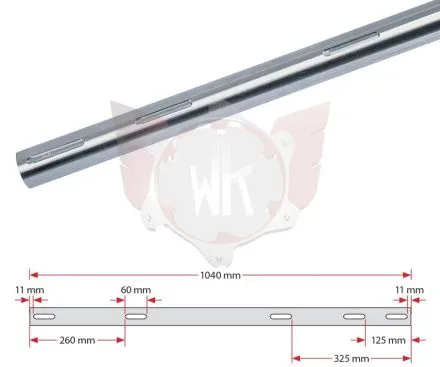 ACHSE 1040x40x3mm HART 125ccm