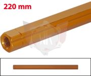 SPURSTANGE SECHSKANT M8x220 ORANGE ELOXIERT