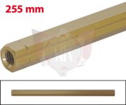 SPURSTANGE SECHSKANT M8x255 GOLD ELOXIERT