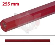 HEXAGON TRACK ROD M8x255mm FEMALE