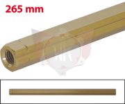 SPURSTANGE SECHSKANT M8x265 GOLD ELOXIERT