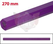 SPURSTANGE SECHSKANT M8x270 LILA ELOXIERT