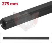 SPURSTANGE SECHSKANT M8x275 SCHWARZ ELOXIERT