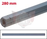 HEXAGON TRACK ROD M8x280mm FEMALE