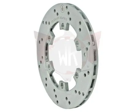 BREMSSCHEIBE HINTEN 210x12mm GELOCHT