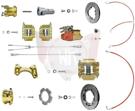 Brake system KZ V11 192 gold
