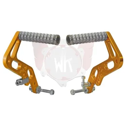 PEDAL-SET CNC ALUMINIUM ORANGE