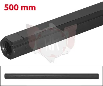 SCHALTSTANGE 500mm SCHWARZ ELOXIERT