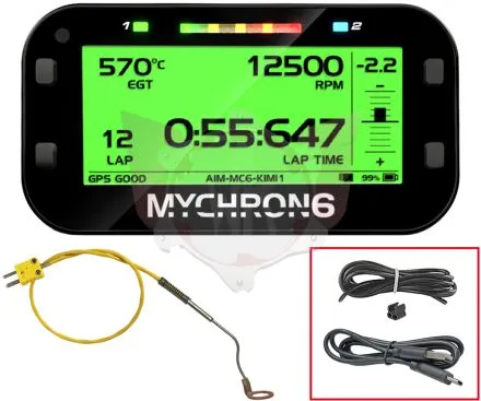 MYCHRON 6 MIT GPS, BT, WiFi, USB- UND U/Min-KABEL