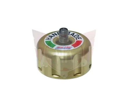 RADIATOR CAP NEW-LINE ALUMINIUM, GOLD