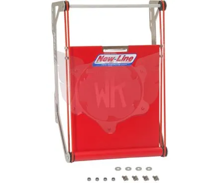 RADIATOR COVER KIT RED