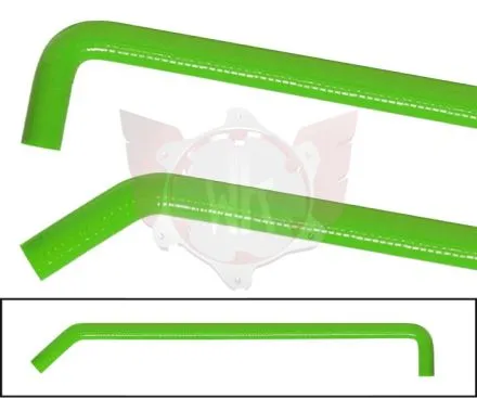 Durit d'eau 18mm en silicone, L = 100cm, vert