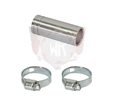 Raccord durit silicone droit en aluminium