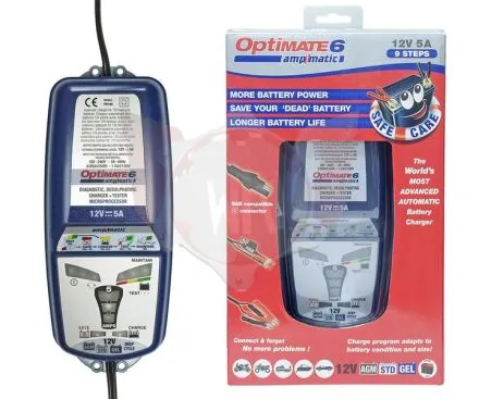 OptiMATE 6 Ampmatic, 9-étapes 12V 5A