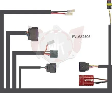 Kabelbaum mit Delphi Stecker PVL
