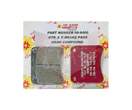 BRAKE PAD SET GTK HARD (RED)