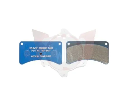SATZ BREMSBELÄGE KA4 MEDIUM (BLAU)