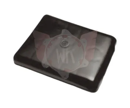RUBBER RETAINING PLATE BLACK