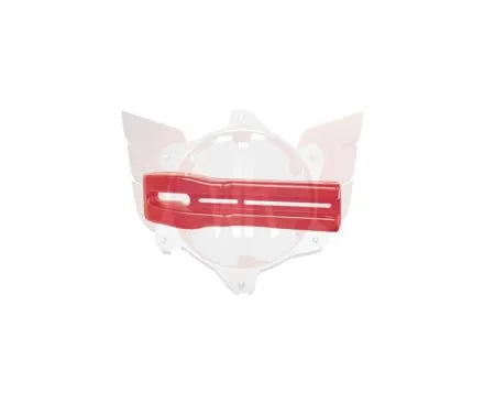 REAR SPOILER TRIS RED OUTER