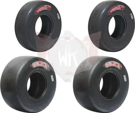 TYRE SET VEGA SLICK M1 CIK 4.00/5.00