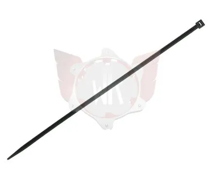 CABLE TIE 280x4,8mm BLACK (100 PCS.)