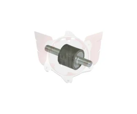 Silentbloc M6 18x15mm, filetage 12/18mm