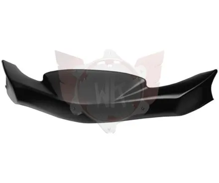 FRONT SPOILER MK14 CIK BLACK, MINI-KART