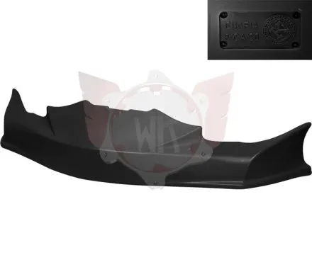 FRONT SPOILER FP7 CIK/20 BLACK