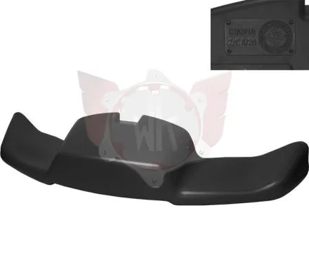 FRONT SPOILER 505 CIK/20 BLACK