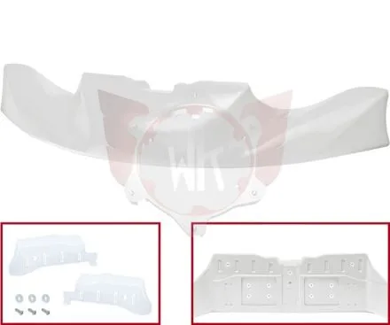 Spoiler AV 506 CIK/20 blanc perlé