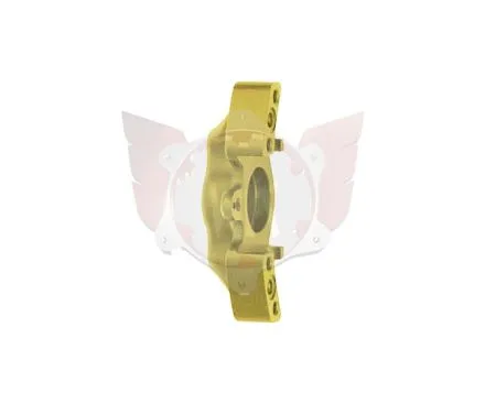 Bremssattel-Hälfte R V09/V11 gold