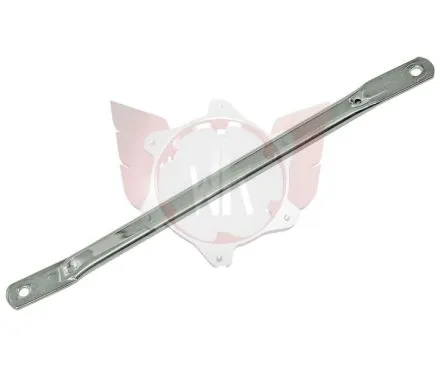 SITZHALTER OVAL 38cm VERCHROMT