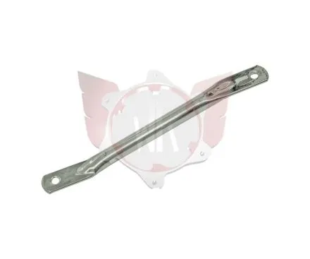 SITZHALTER RUND 28cm VERCHROMT