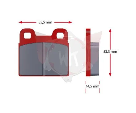 PAD SET SINTER 098-0, RED