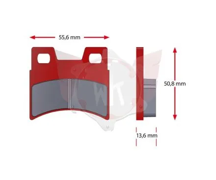 PAD SET SINTER 416-0, RED