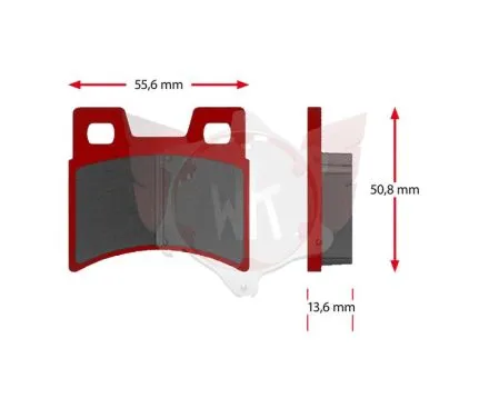 PAD SET SINTER 466-0, RED
