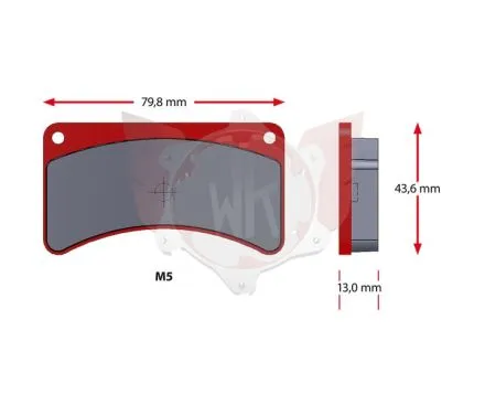 PAD SET SINTER 479-2, RED