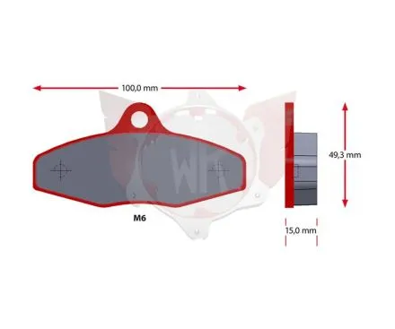 PAD SET SINTER 510-0, RED