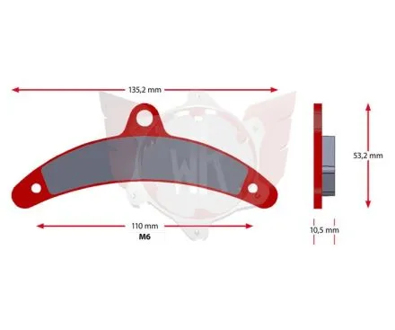 PAD SET SINTER 528-2, RED