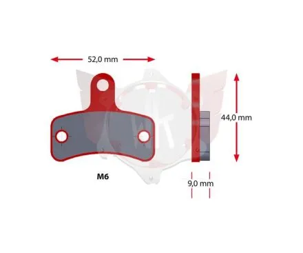 PAD SET SINTER 561-0, RED