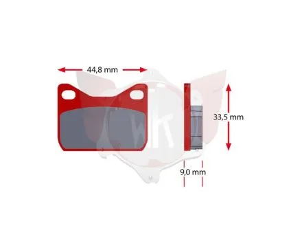 PAD SET SINTER 566-0, RED