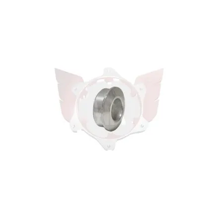 Rear bumper external bushing