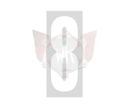 Numéro 8 blanc fond transparent