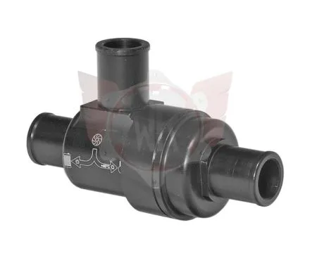 Soupape thermostatique 3-voies 45° en alu