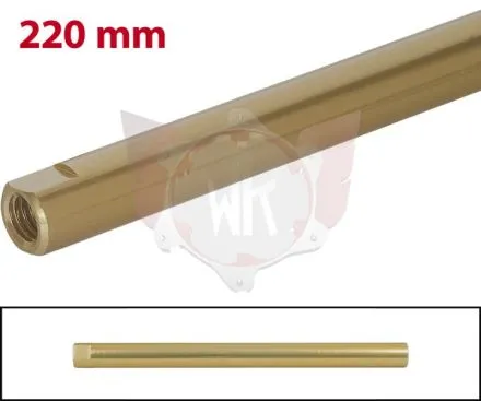 SPURSTANGE RUND 220mm GOLD ELOXIERT