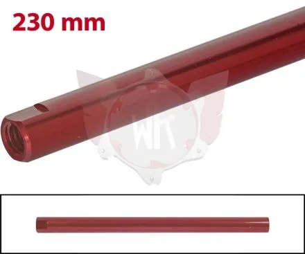 SPURSTANGE RUND 230mm ROT ELOXIERT