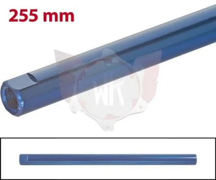 SPURSTANGE RUND 255mm BLAU ELOXIERT